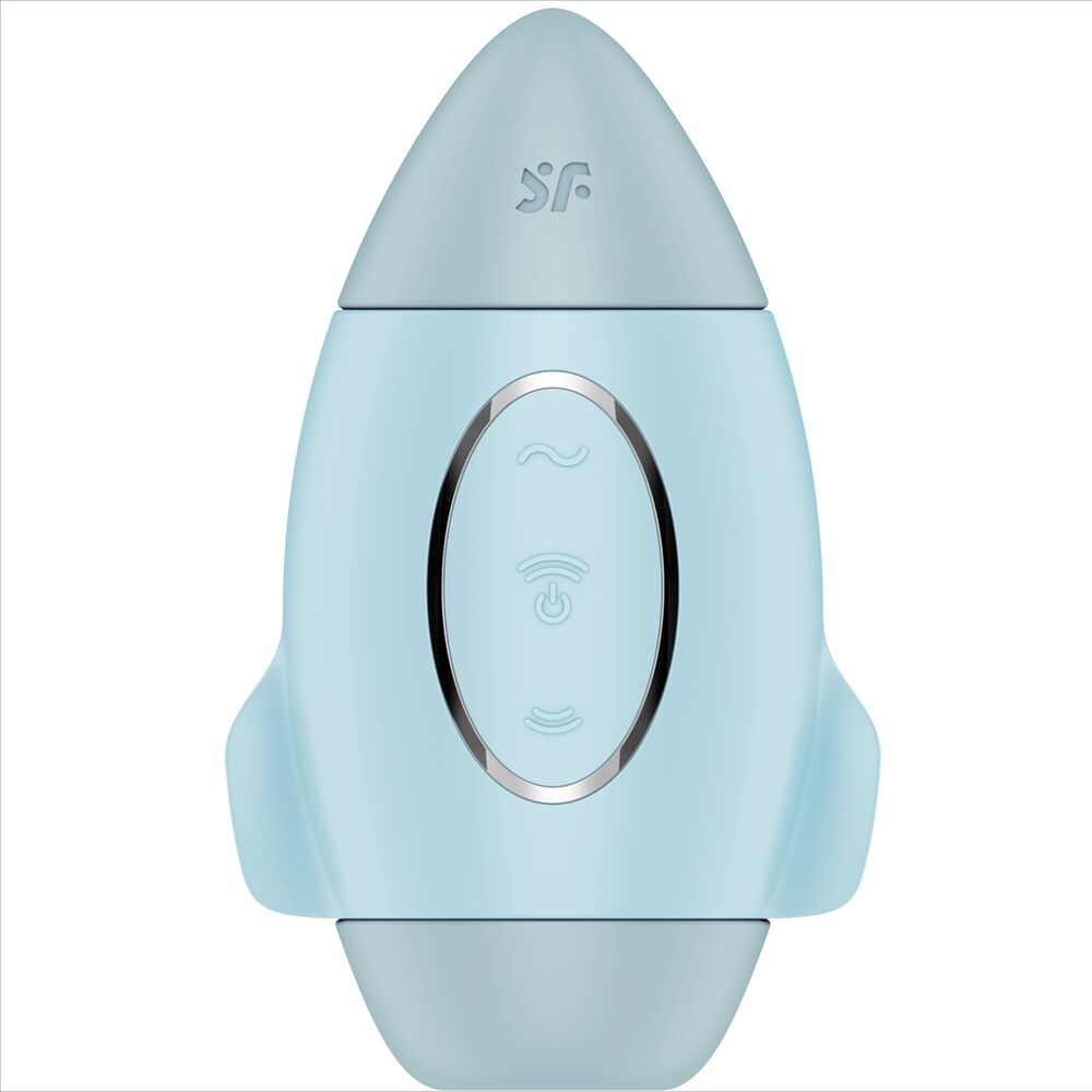 SATISFYER - MISSION CONTROL PETIT VIBRATEUR DOUBLE IMPULSION LILAS