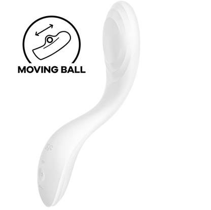 SATISFYER - VIBRATEUR SPOT G RRROLLING PLEASURE VERT