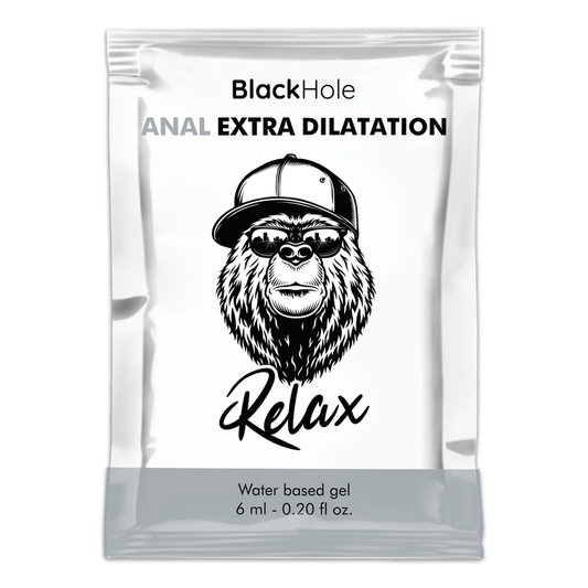 BLACK HOLE - GEL À BASE D'EAU EXTRA DILATATION 6 ML DOSE UNIQUE
