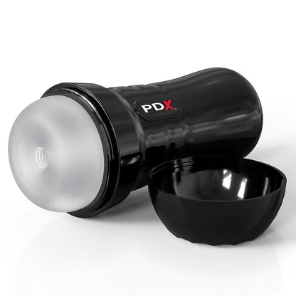 PDX EXTREME - SLIDE & GLIDE MASTURBATEUR AUTOLUBRIFIANT TRANSPARENT