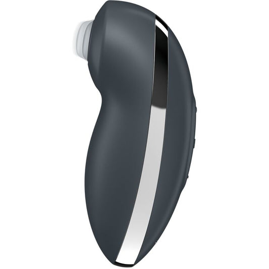 SATISFYER - TAP & CLIMAX 2 VIBRATEUR & STIMULATEUR GRIS