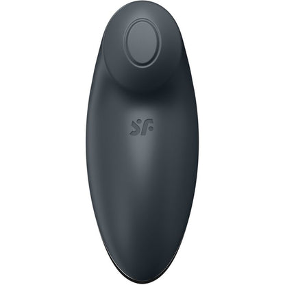 SATISFYER - TAP & CLIMAX 2 VIBRATEUR & STIMULATEUR GRIS