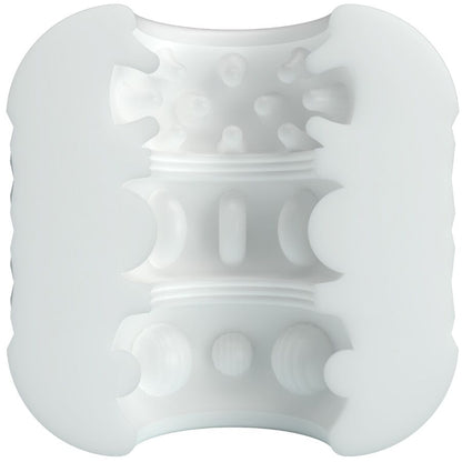 PRETTY LOVE - MASTURBATEUR HOMME CRYSTLE BLANC