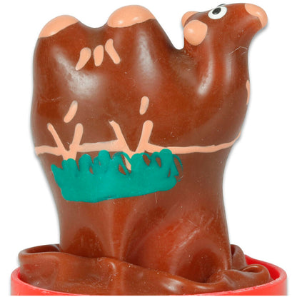 CONDOMERIE - PRÉSERVATIFS FANTAISIE PEINTS À LA MAIN CAMEL