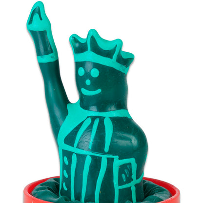 CONDOMERIE - PRÉSERVATIFS FANTAISIE PEINTS À LA MAIN STATUE DE LA LIBERTÉ MODÈLE 1