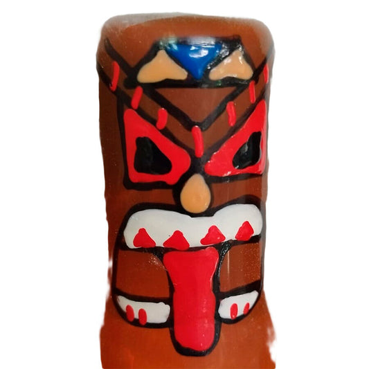 CONDOMERIE - PRÉSERVATIFS FANTAISIE PEINTS À LA MAIN TIKI TOTEM-01