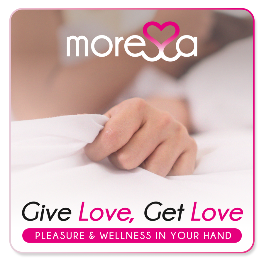 MORESSA - BRAD PREMIUM SILICONE RECHARGEABLE NOIR