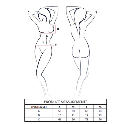 PASSION - ENSEMBLE SOUTIEN-GORGE + STRING TIVOLEA VIOLET L/XL