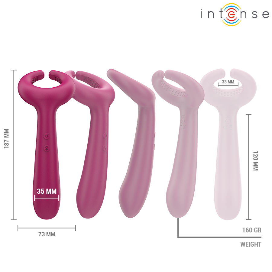 INTENSE - VIBRATEUR ROWAN INCLUSIF POUR COUPLE
