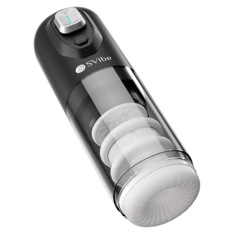 SNAIL VIBE - MASTURBATEUR IKON SPARK À POUSSÉE ET ROTATION
